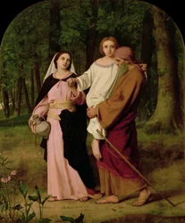 Jesus Returning to Nazareth with His Parents